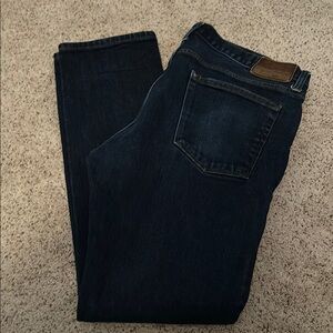 J Crew Dark Blue Jeans Style: 484 Stretch W36 L32 KURABO Premium Japanese Fabric